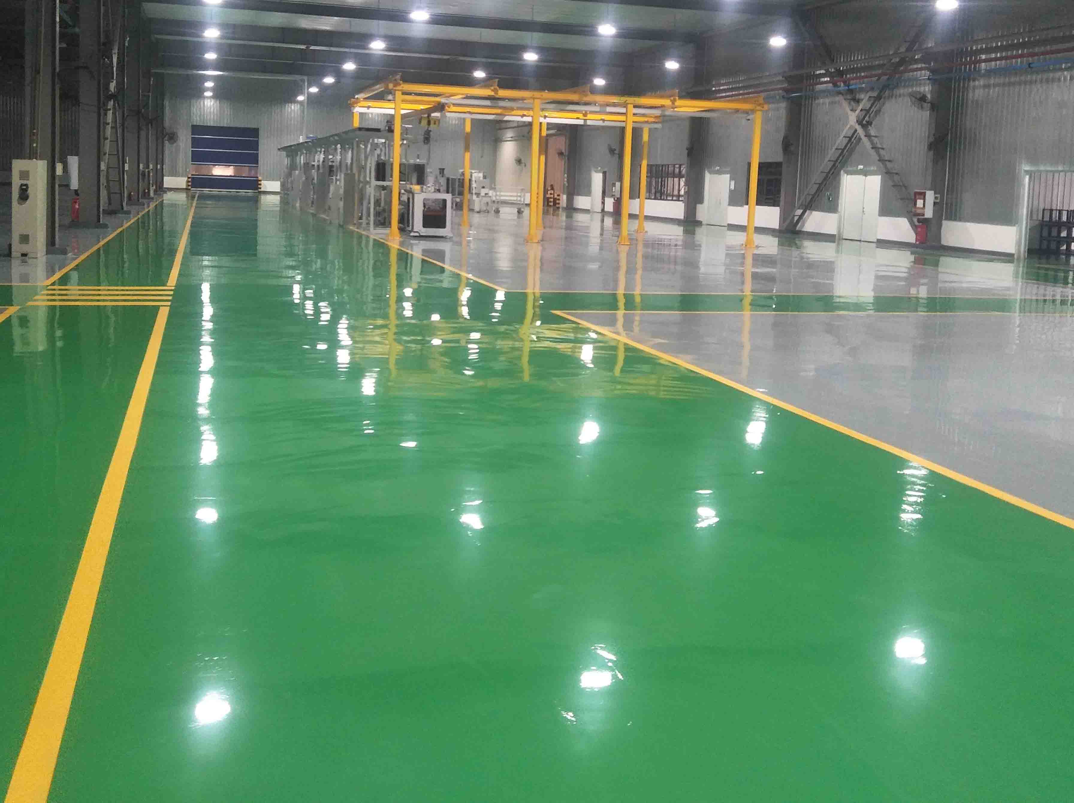 环氧地坪的抗紫外线防护